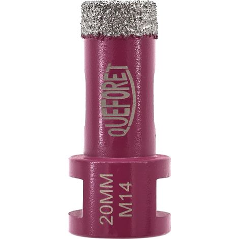 Foret Diamant pour Carrelage 20mm x M14 - Trépan de Forage pour Céramique Porcelaine Marbre Granit pour Meuleuse d'Angle (1/5)