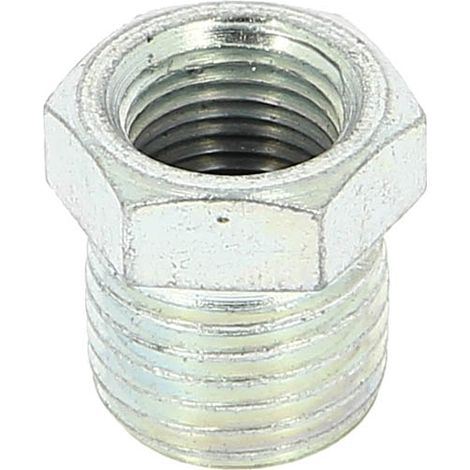 Réduction fonte galva Mâle 1/4 Femelle 1/8