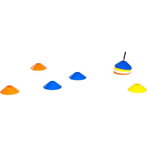 Axi Markers Pro Cônes De Marquage, Disques De Marquage Plastique Flexible Et Sont Pratiquement Incassables Set De 40 Pièces Set De Marquage De Haute Qualité Avec 40 Chapeaux D'Entraînement