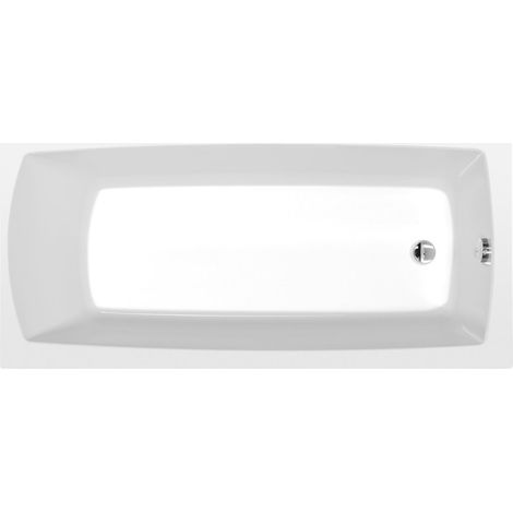Baignoire rectangulaire LILY 150x70x39cm, blanc (1/4)