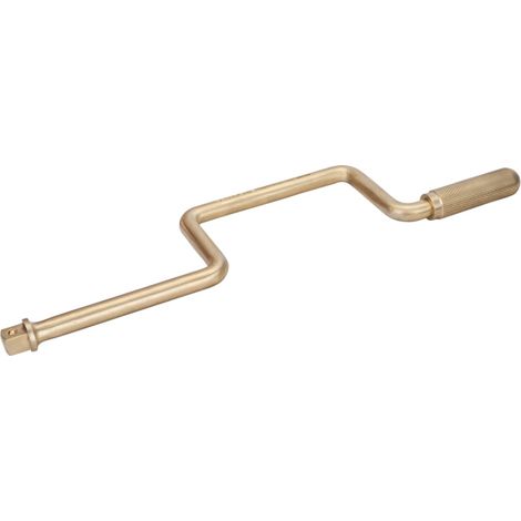 Bahco Funkenfreie 1/2-Kurbel aus Aluminiumbronze, 400 mm (1/4)