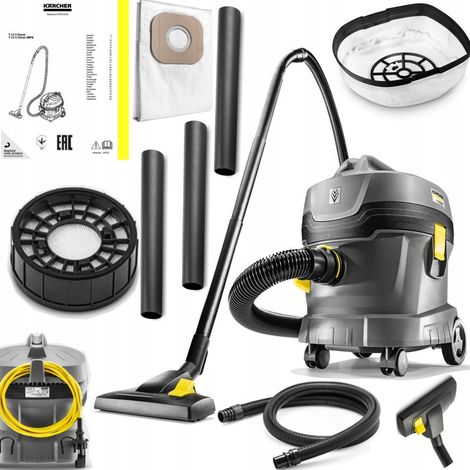 POTENTE ASPIRADORA T 11/1 Clásica HEPA KARCHER SILENCIOSA