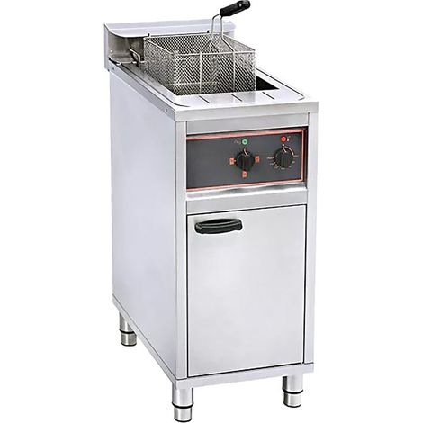 Friteuse électrique sur coffre - 1 cuve de 16 L - Sofraca