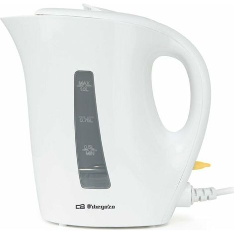 Bollitore Orbegozo KT 4150 Plastica 1200 W 1 L (1/4)