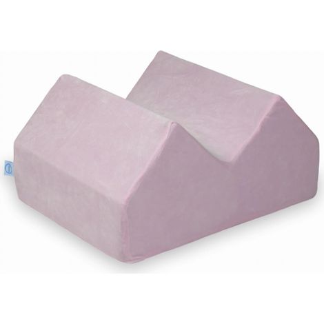 Colinas de espuma suave de terciopelo para parque infantil, color rosa claro (1/5)