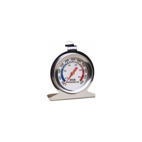 Termometro da forno ZVD, termometro da 300℃/600℉ per cucinare e per alimenti, termometro in acciaio inossidabile per forni a legna, forni per il pane e pasticcerie - Crezuo (1/4)