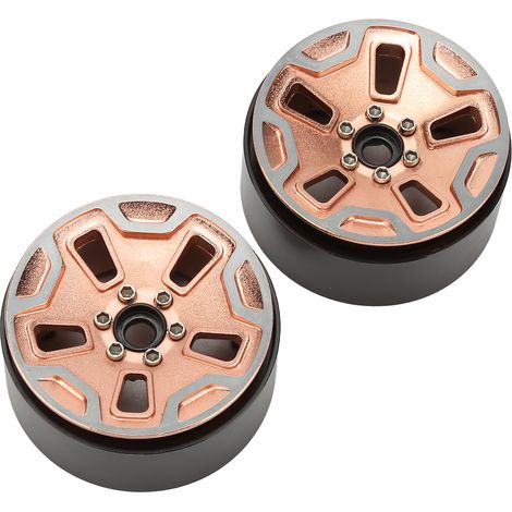 Jante pour Crawler RC Robuste et Stable, Compatible avec Modèles AXIAL SCX10, Haute Durabilité