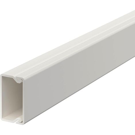 OBO Bettermann Canale a parete e soffitto privo di alogeni 15x30x2000 Policarbonato/Acrilonitrile-Butadiene-Stirene bianco pu..., 6175390