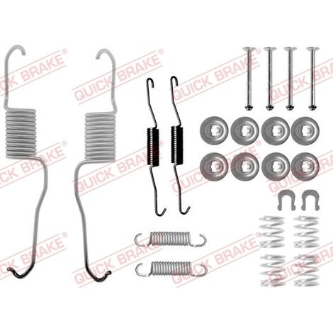 Kit d'accessoires, mâchoire de frein Quick Brake 105-0886 TOYOTA