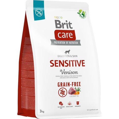 BRIT Care Grain-free Sensitive Venison 3kg chien (1/2)