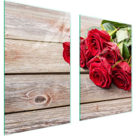 PLACA PROTECTORA DE VIDRIO PARA COCINA 65x52 ROSA (1/5)