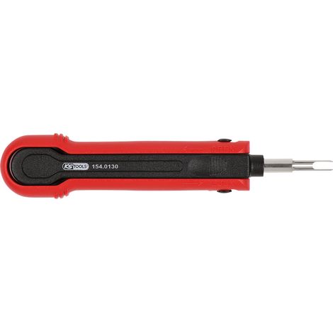 KS Tools - Extracteur de cosses pour connecteurs plats et Faston - 6,3 mm - 154.0130 (1/2)