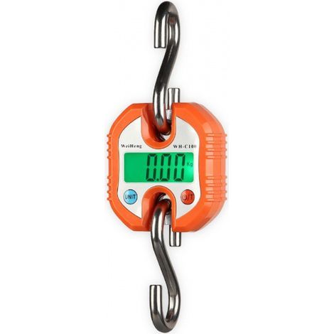 Balance Électronique Portable Haute Précision 150 kg Balance Suspendue à Crochet pour Chasse, Porcs et Moutons, Pesée Robuste et Fiable (1/2)