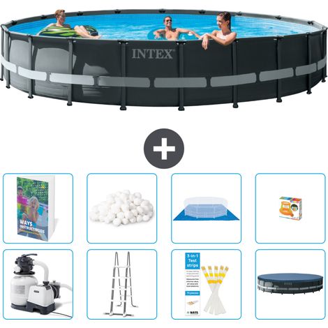 Ultra XTR Pool Rund - 610x122 cm - 9-teilig S530