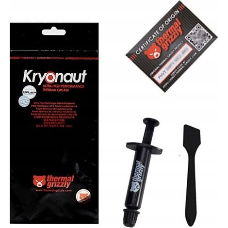 Pasta térmica Thermal Grizzly Kryonaut 1 g (1/5)