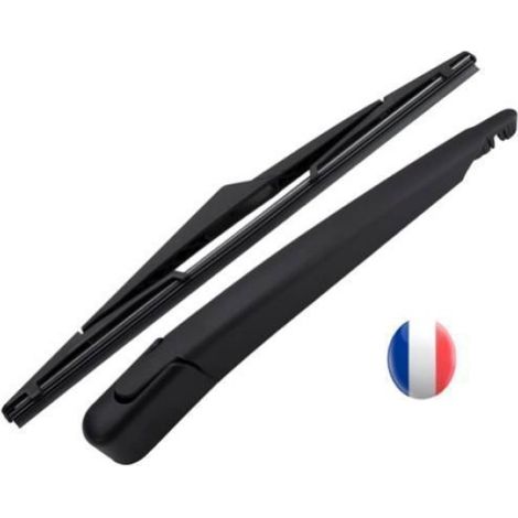 Bras balais essuie glace arrière complet POUR OPEL CORSA IV CORSA E (2014 à 2019) OPEL ASTRA H (2004 à 2009) (1/5)