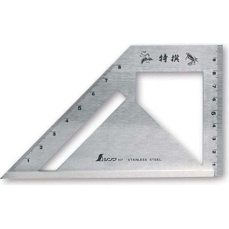 Precise Japanese Combination Square for Carpentry and DIY (1/3)