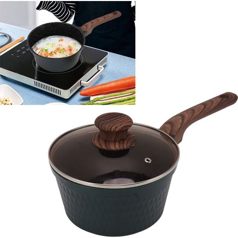 Cuiseur à aliments pour bébés antiadhésif de 18 cm de diamètre intérieur, compatible avec les plaques à induction et les cuisinières à gaz. (1/5)