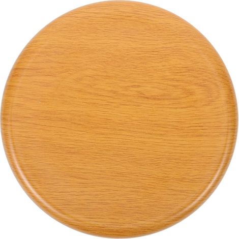 Assise ronde de rechange en bois pour tabouret de bar - Durable et élégante - Montage facile - Surface lisse - Facile à nettoyer (1/5)