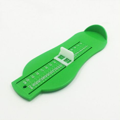 Règle de mesure de la longueur du pied, vert – DELKEVIC