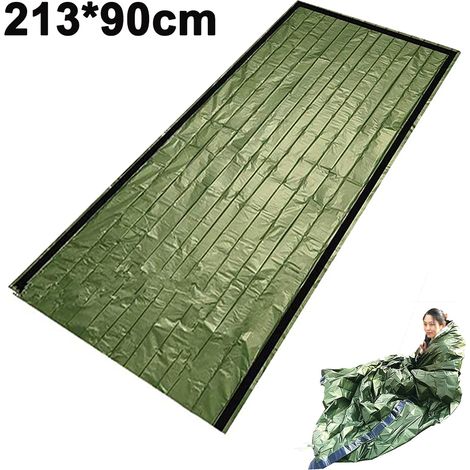 Sac de Survie d'Urgence - Sacoche Bivouac Thermique Imperméable - Pour Randonnée Camping Extérieur - 1 Pièce (1/5)