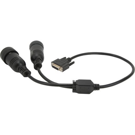 Câble adaptateur diagnostic 14 broches 9 broches 457‑6114, caoutchouc ABS haute flexibilité pour ET3 OBD2 317‑7485 (1/5)
