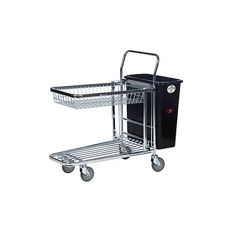 Contenitore per carta straccia con supporto 270x560x680 - Kongamek KM1800496221