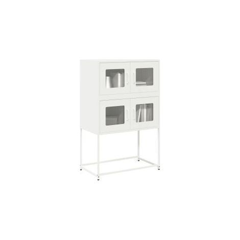 Buffet haut blanc 68x39x107 acier (1/5)
