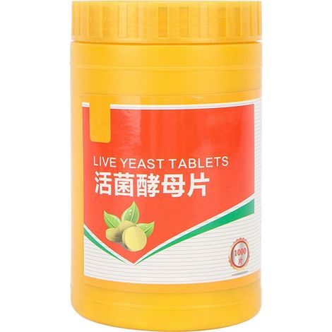 1000 Nährhefetabletten für Tiere, ein natürliches, aktives Ergänzungsmittel mit Vitamin B12 und Biotin für Rinder, Schafe und Geflügel (1/5)