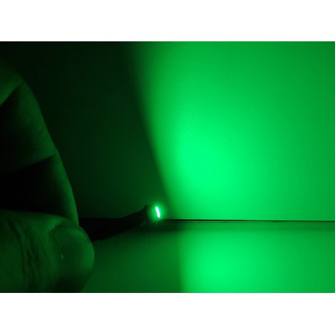 10 Pezzi Micro Mini Lampada LED 12V SMD 3528 Verde Per Luci Spia Auto Jeep (1/3)