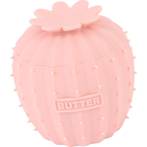 Pot à beurre avec couvercle, ligne d'eau, support en Silicone résistant à la chaleur pour la cuisine, Roseate. (1/5)