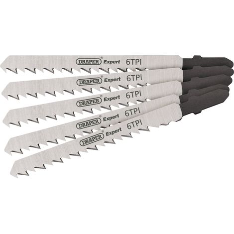 Draper DT101D 100mm Jigsaw Blade Set (5 Pieces) – Model Number 81719 (1/5)