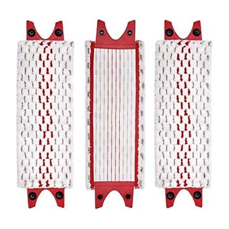 3 PièCes SéRies pour Ensemble de Remplacement de Vadrouille Vileda UltraMax, TêTe de Vadrouille de PulvéRisation, Chiffon de Vadrouille Plat (1/4)