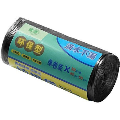 Sac Poubelle - 4 Gallons - 17 7 X 18 9 Pouces - Polyéthylène Haute Densité - Pour Poubelle Mini Salle De Bain Chambre Voiture - 80 Pièces (1/3)