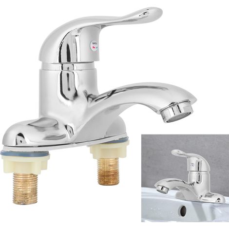 Ej.Life Wasserhahn, Zinklegierung, Wasserhahn, Einzelgriff, für Hotel, Küche, Badezimmer