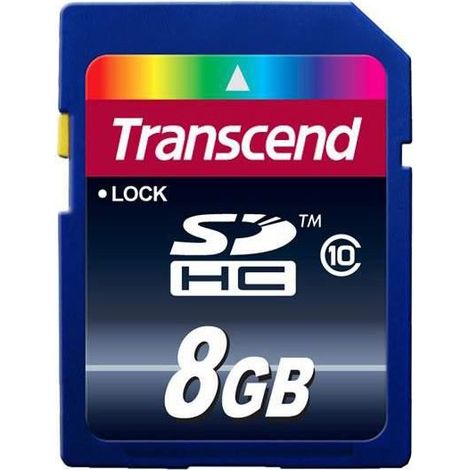 Transcend SD Card 008GB SDHC Ultimate Class 10 (TS8GSDHC10) (1/5)