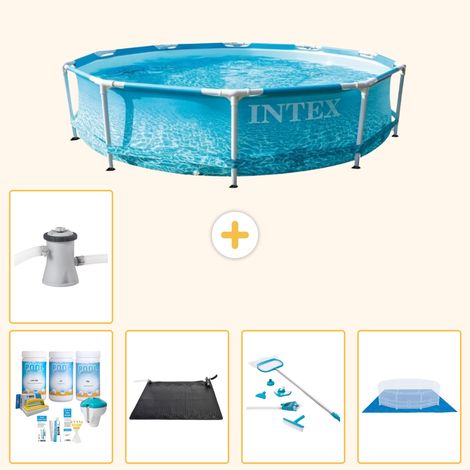 Intex Piscine Tubulaire Ronde - 305x76 cm - 6-pièces  S20964