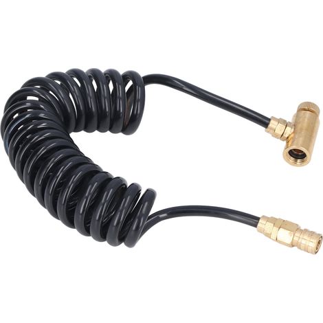 Adaptateur de tir, jeu de raccords laiton avec flexible prolongateur pour bouteille de gaz vert 1500psi (1/5)