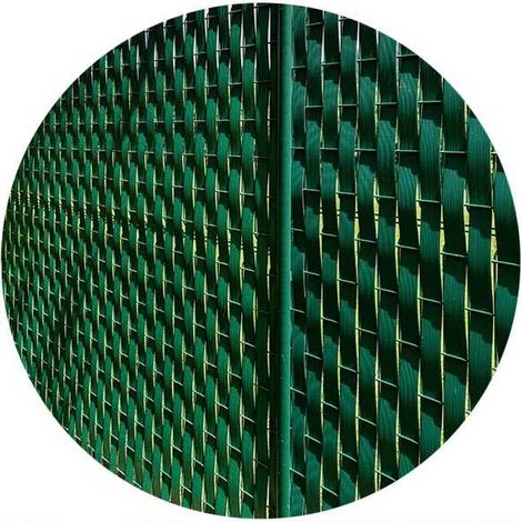 Lanière occultante brise vue 6000mm – PVC rigide – Hauteur 47mm – Excellente résistance aux UV et chocs – 100 clips inclus – Jardideco