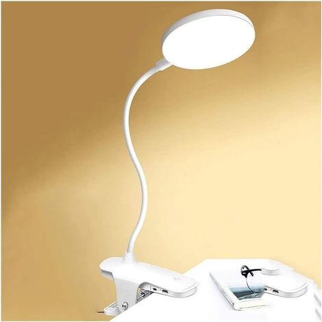 Lampe de bureau Lampes de table pour les yeux avec port de chargement USB, lampe de bureau à commande tactile pour étudiants, réglage à 360 ° pour les enfants et les familles Lampes de bureau (Couleur (1/5)