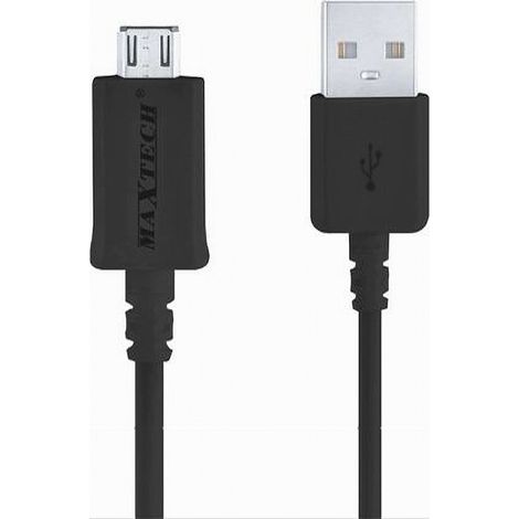 Trade Shop - MICRO-USB-KABEL 5PIN SMARTPHONE SAMSUNG HUAWEI LADEKABEL MAXTECH F-S019 - (1/4)