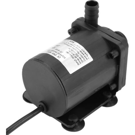 Pompe à eau miniature sans balais 24V pour chauffe-eau solaire -40°C à 100°C (1/5)