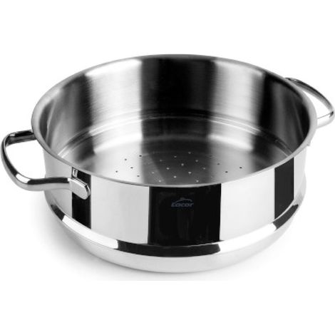 Base de couscous, acier inoxydable 18/10, polyvalente et ergonomique, passe au lave-vaisselle, ø20cm (1/5)