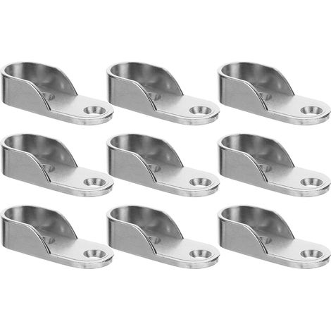 supports de tringle à vêtements en fer galvanisé antirouille (1/5)