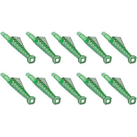 Enfile-aiguilles de type poisson (10 pièces) pour machine à coudre, outil d'enfilage rapide et changeur d'aiguilles.