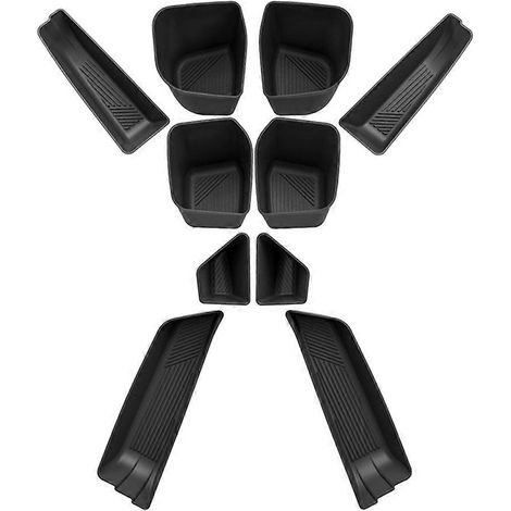 Organiseur de portière pour BMW X3 G45 2025, poches de rangement latérales, boîte de rangement, accessoires intérieurs (1/5)