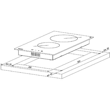 Akpo PKA 30 830/2 hobs Negro, Blanco Integrado 30 cm Cerámico 2 zona(s)