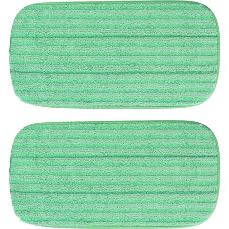 2-teiliges Mikrofaser-Wischmopp-Set, waschbar für Nass- und Trockenreinigung - kompatibel mit Swiffer WetJet (1/5)