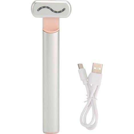 Appareil de massage oculaire, compresse chaude, réduit les poches sous les yeux, soulage la fatigue, appareil de beauté oculaire électrique, appareil de massage et d'absorption des nutriments. (1/5)