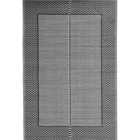 Maison Exclusive - Outdoor-Teppich ARAKIL Schwarz 140x200 cm PP (1/5)